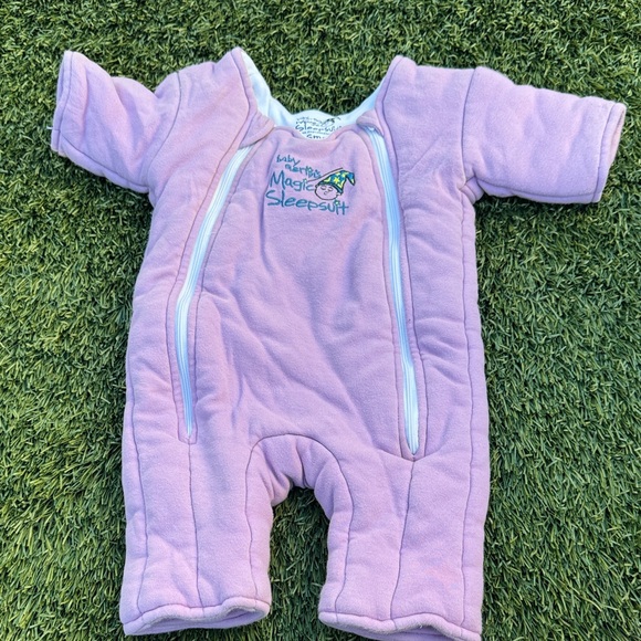 Baby Merlin’S Magic Sleepsuit Other - Baby Merlin's Magic Sleepsuit Pink Pajamas